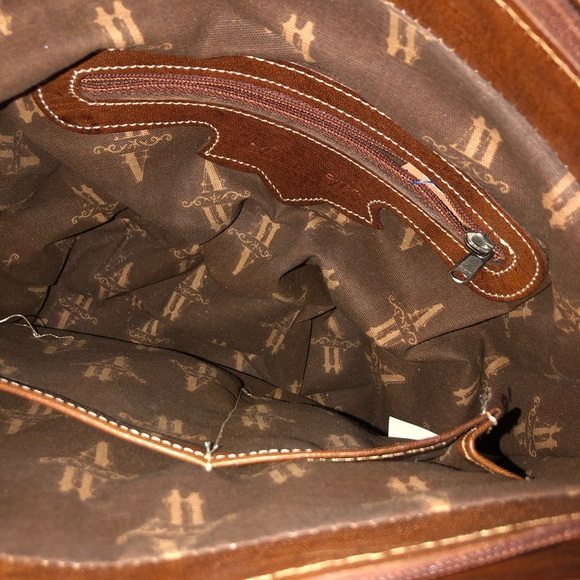 American West Hand tooled leather purse ✨💫🐴 - Picture 6 of 10